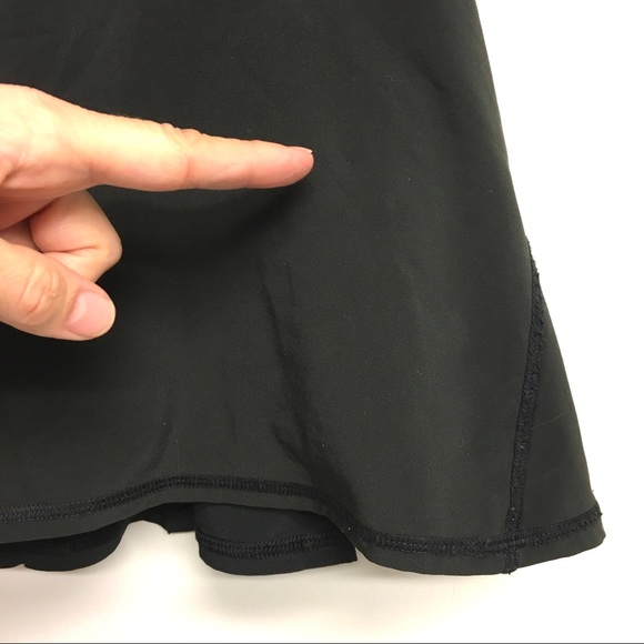 (SOLD) LULULEMON Run Pace Setter Skirt Black 4 - Picture 4 of 6